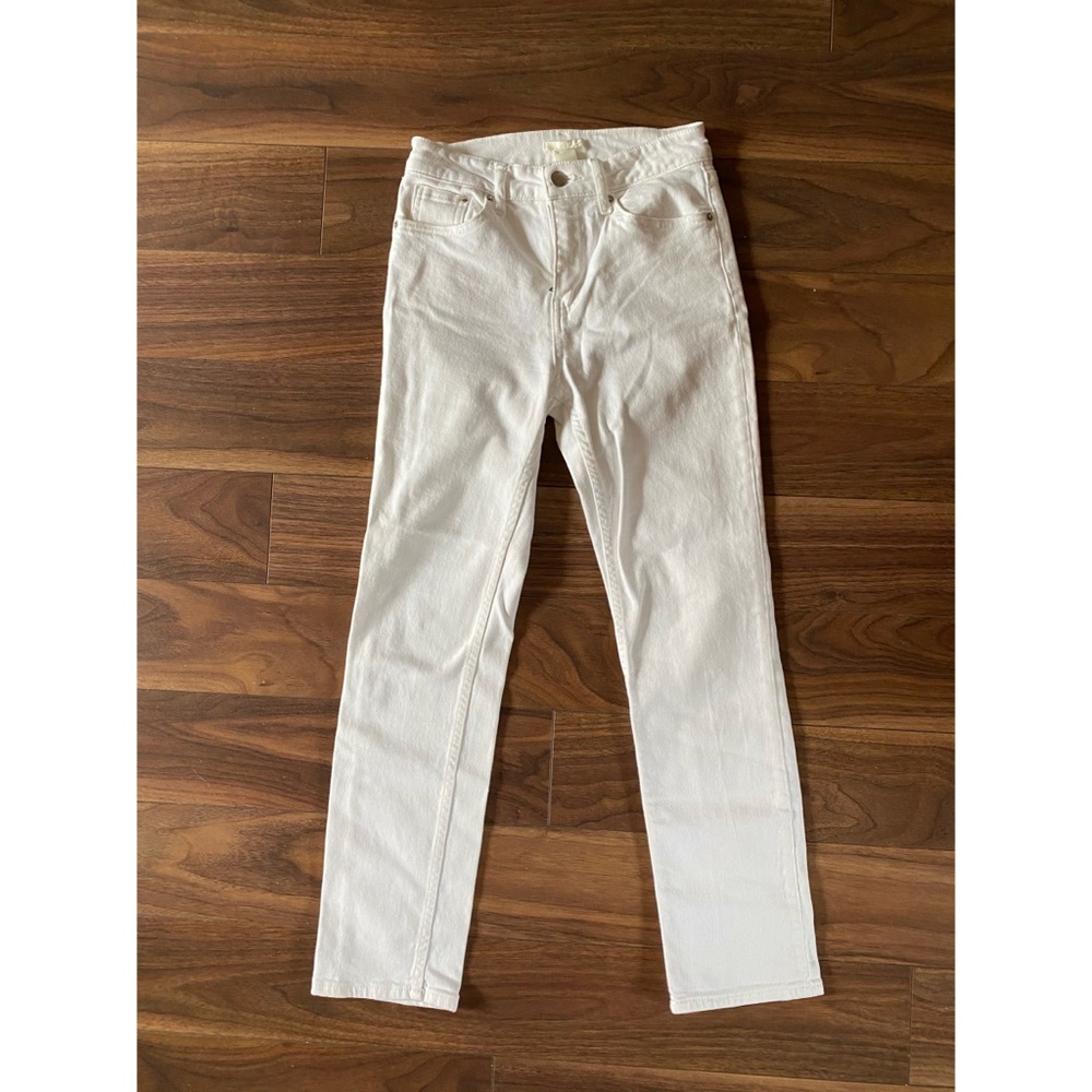 White Cropped HM Jeans